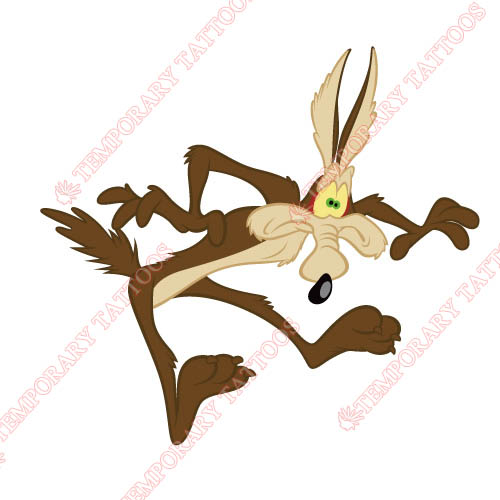 Wile E Coyote Customize Temporary Tattoos Stickers NO.721